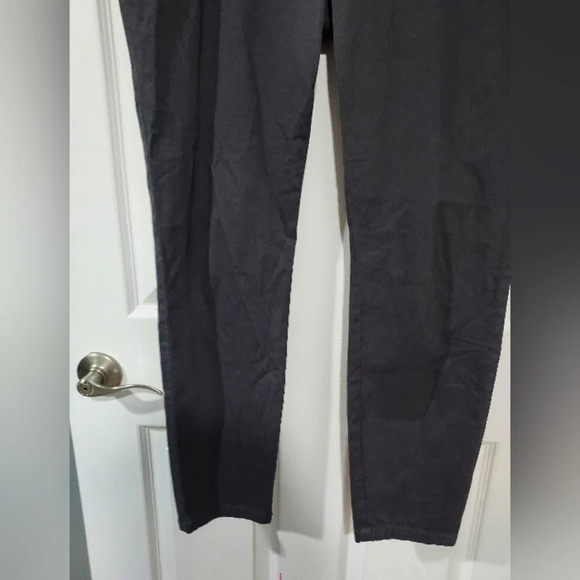 LOFT Oulet Dark Gray Skinny Ankle Pants in Size 12 - Picture 4 of 11